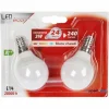 Outils De Bricolage|COGEX 2 ampoules led blanche 3W G45 E14