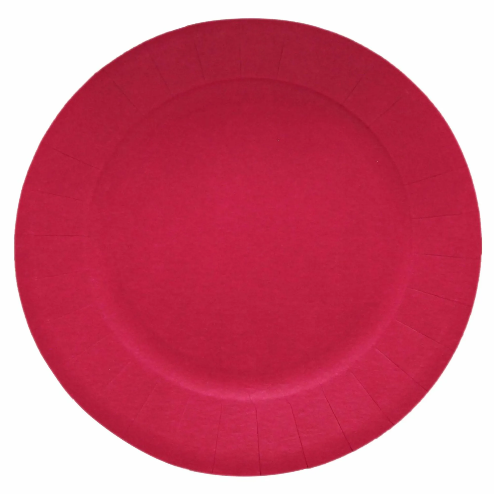 Vaisselle Jetable|Pique-Nique Et Camping|LE NAPPAGE 10 assiettes en carton Fuchsia