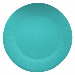 Vaisselle Jetable|Pique-Nique Et Camping|LE NAPPAGE 10 assiettes en carton Turquoise
