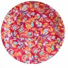 Vaisselle Jetable|Pique-Nique Et Camping|Stokomani 10 assiettes fleuries en carton