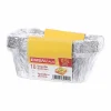 Conservation Et Rangement|Stokomani 10 barquettes en aluminium avec couvercle