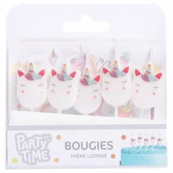 Fêtes Et Cérémonies|Stokomani 5 bougies licorne