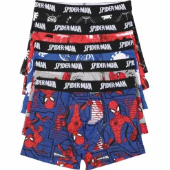 Sous-Vêtements Et Vêtements De Nuit|SPIDERMAN 5 BOXERS COTON LICENCE BOITE Multicolore}