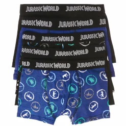 Sous-Vêtements Et Vêtements De Nuit|JURASSIC WORLD 5 boxers Multicolore}