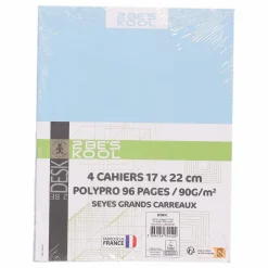 Papeterie Et Bureau|2 BE S KOOL 4 cahiers polypro 96 pages