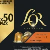 Boissons|Stokomani 50 capsules Espresso Delizioso intensité 5
