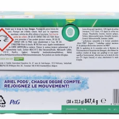 Entretien Du Linge|ARIEL 38 capsules lessive tout en 1 original