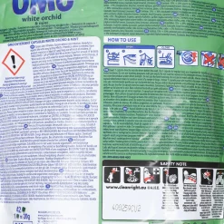 Entretien Du Linge|OMO 42 capsules lessive white orchid