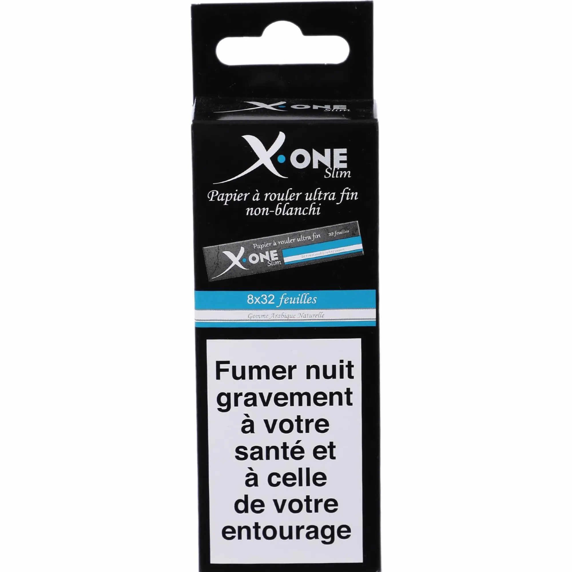 Accessoires Fumeurs|X ONE 8 carnets de 32 feuilles longues natural