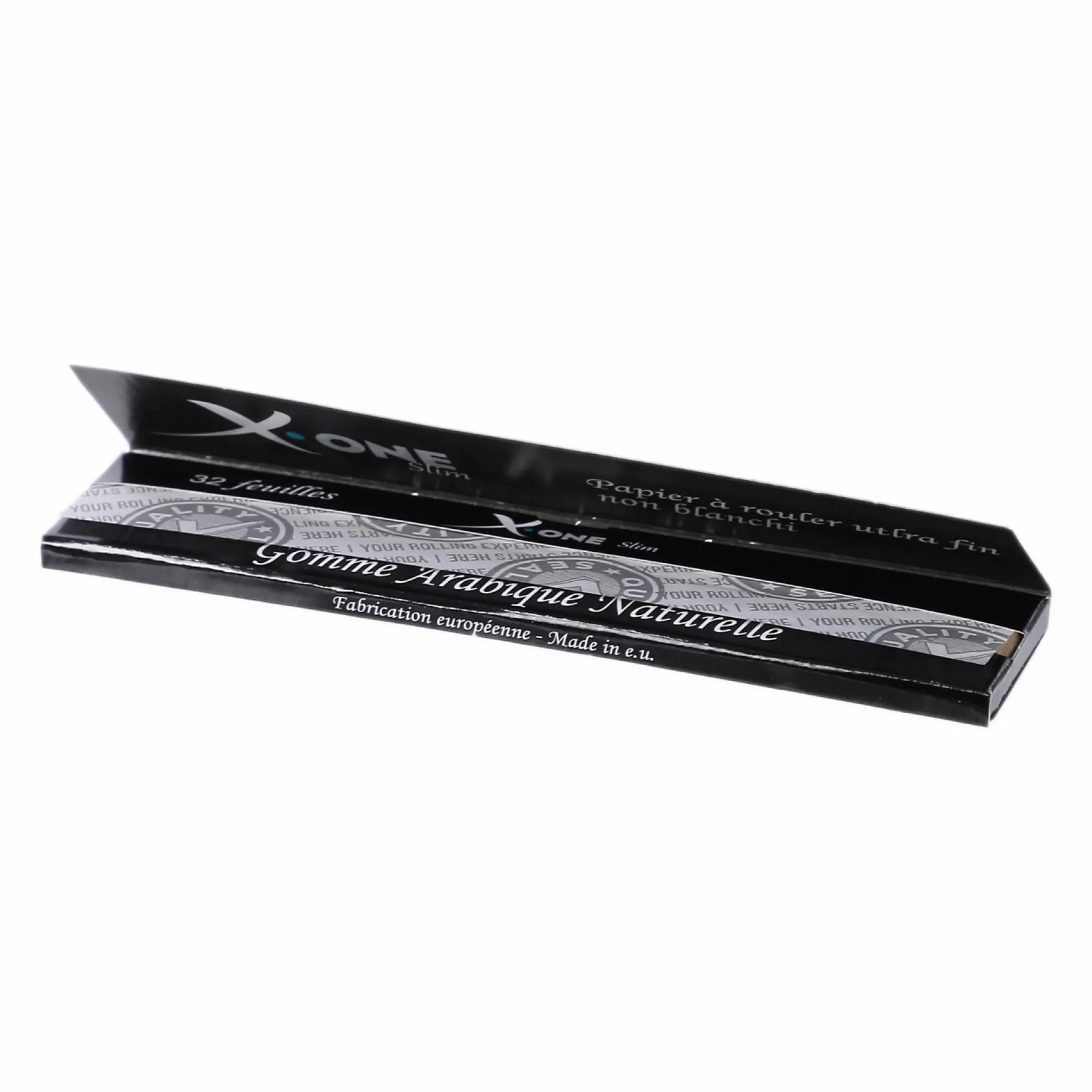 Accessoires Fumeurs|X ONE 8 carnets de 32 feuilles longues natural