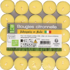Jardinage Et Entretien Du Jardin|Pique-Nique Et Camping|DECLIC GARDEN 50 chauffe-plats à la citronnelle