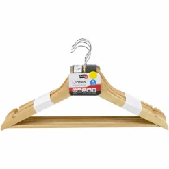 Rangement|SPACE N BOX 5 cintres en bois