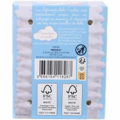 Hygiène|FRESHEA 60 coton tiges bébé