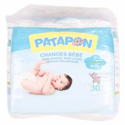 Soin Bébé|Stokomani 30 couches taille 3