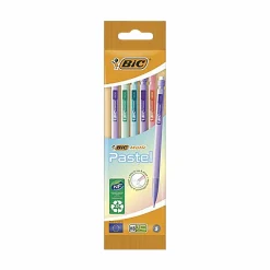 Papeterie Et Bureau|BIC 5 crayons porte-mines pastel