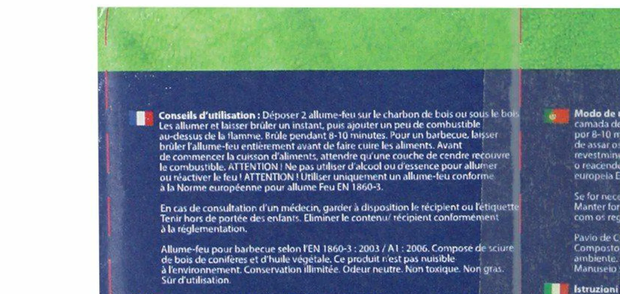 Barbecue Et Accessoires|Pique-Nique Et Camping|Stokomani 96 cubes allume feu en bois compressé végétal