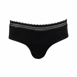 Lingerie Et Vêtements De Nuit|SEDUCCIA 2 culottes menstruelles flux normal Noir