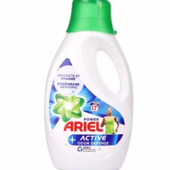 Entretien Du Linge|ARIEL 17 doses de lessive + active odeur defense