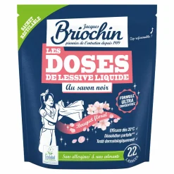 Entretien Du Linge|LE BRIOCHIN 50 doses de lessive liquide au savon noir parfum floral
