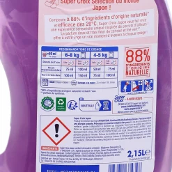 Entretien Du Linge|SUPER CROIX 43 doses de lessive liquide Japon