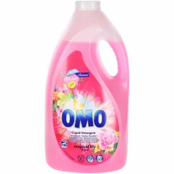 Entretien Du Linge|OMO 100 doses de lessive liquide tropical
