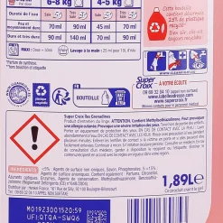 Entretien Du Linge|SUPER CROIX 42 doses lessive liquide classique iles grenadines