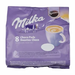 Boissons|SENSEO 8 dosettes choco Milka