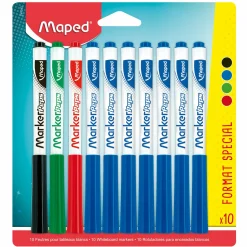 Papeterie Et Bureau|MAPED 10 feutres effaçables
