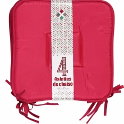 Linge De Cuisine|Stokomani 4 galettes de chaise