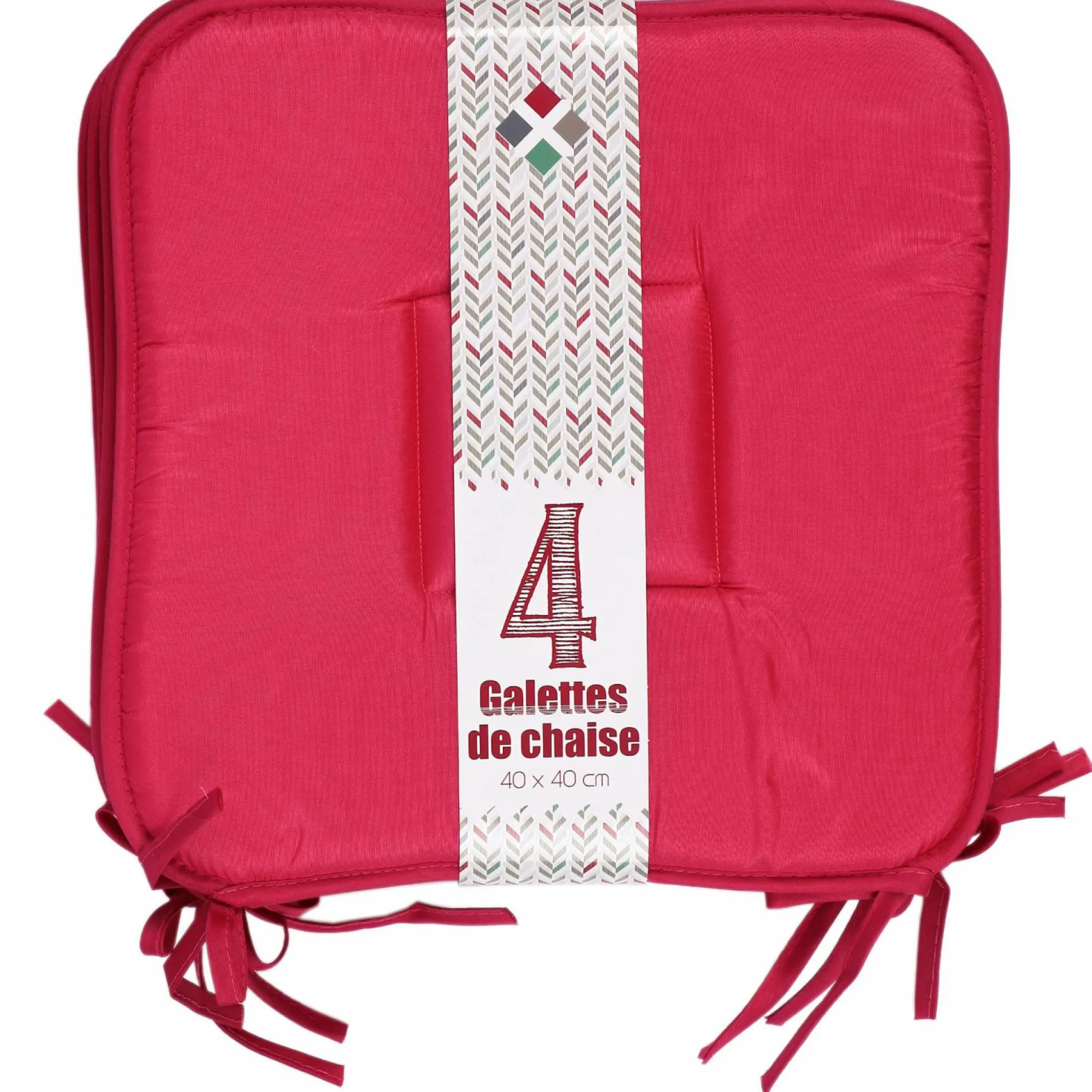 Linge De Cuisine|Stokomani 4 galettes de chaise