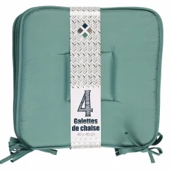 Linge De Cuisine|Stokomani 4 galettes de chaise
