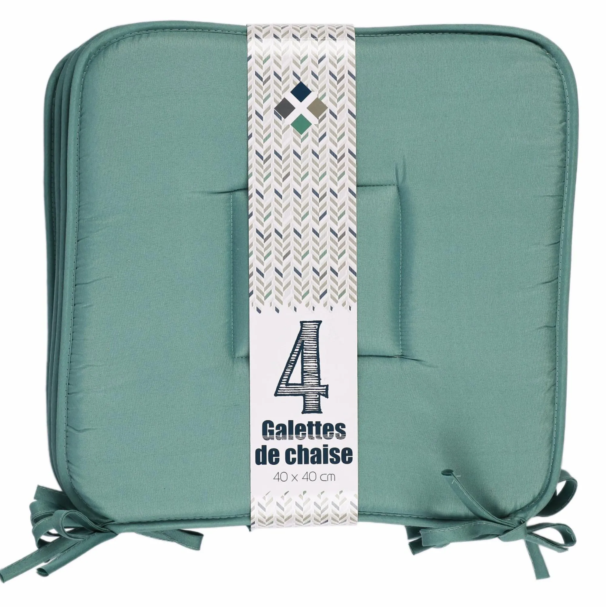 Linge De Cuisine|Stokomani 4 galettes de chaise