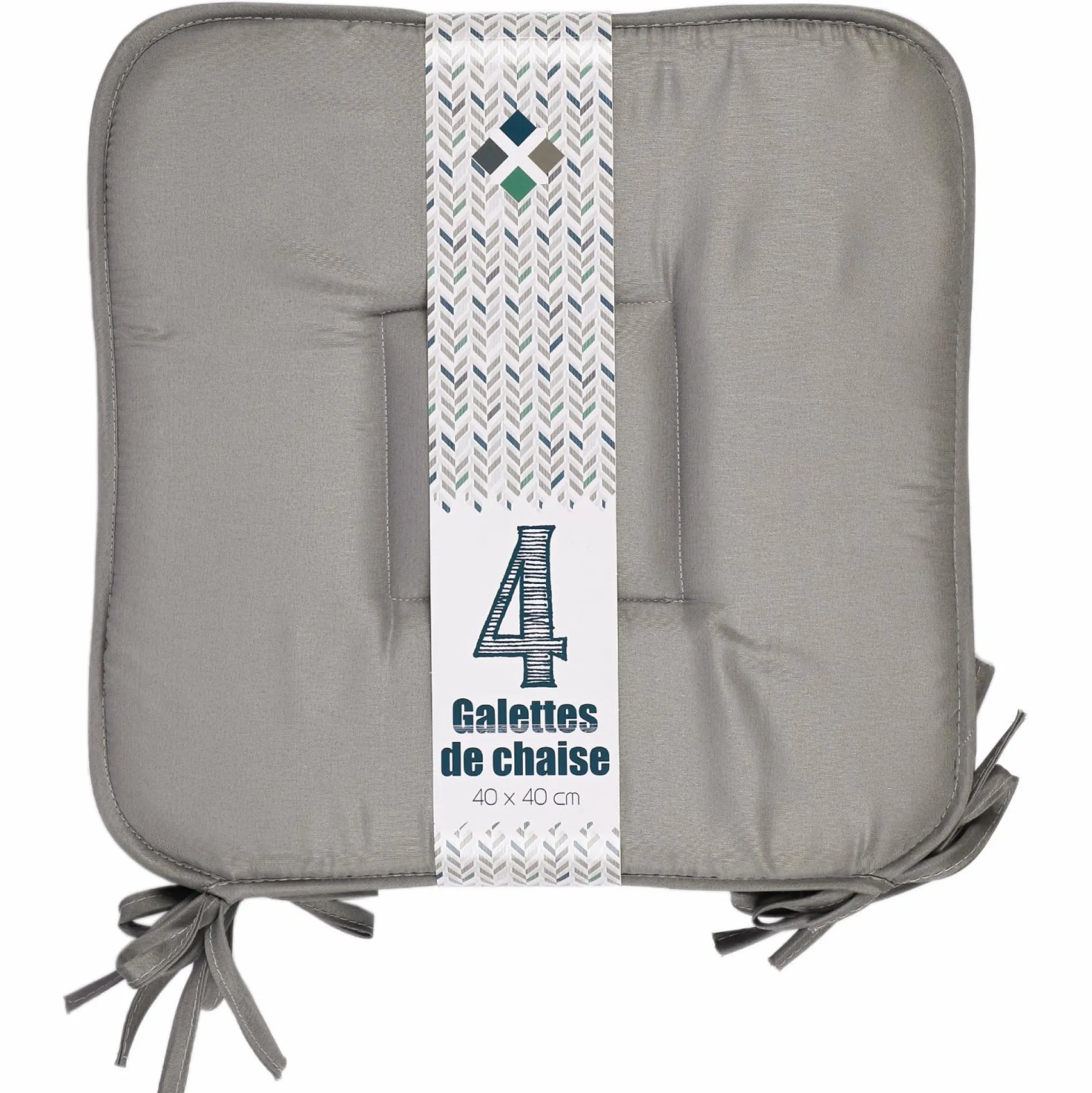 Linge De Cuisine|Stokomani 4 galettes de chaise