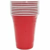 Vaisselle Jetable|Pique-Nique Et Camping|Stokomani 10 gobelets cups rouge 50cl