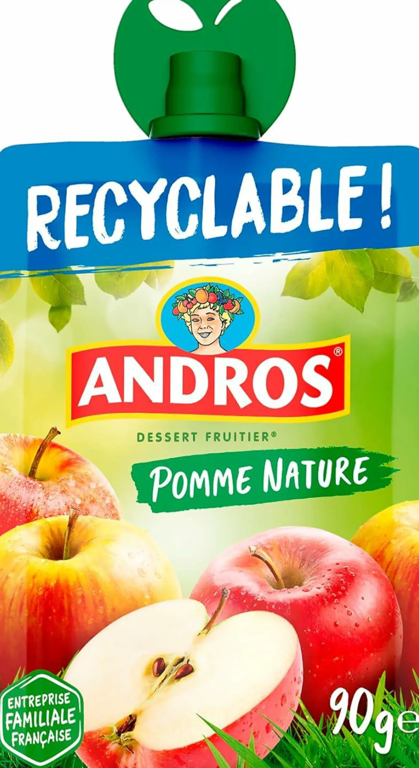 Épicerie Sucrée|Stokomani 48 gourdes Pomme nature
