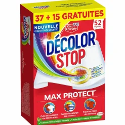 Entretien Du Linge|EAU ECARLATE 37+15 lingettes décolor stop