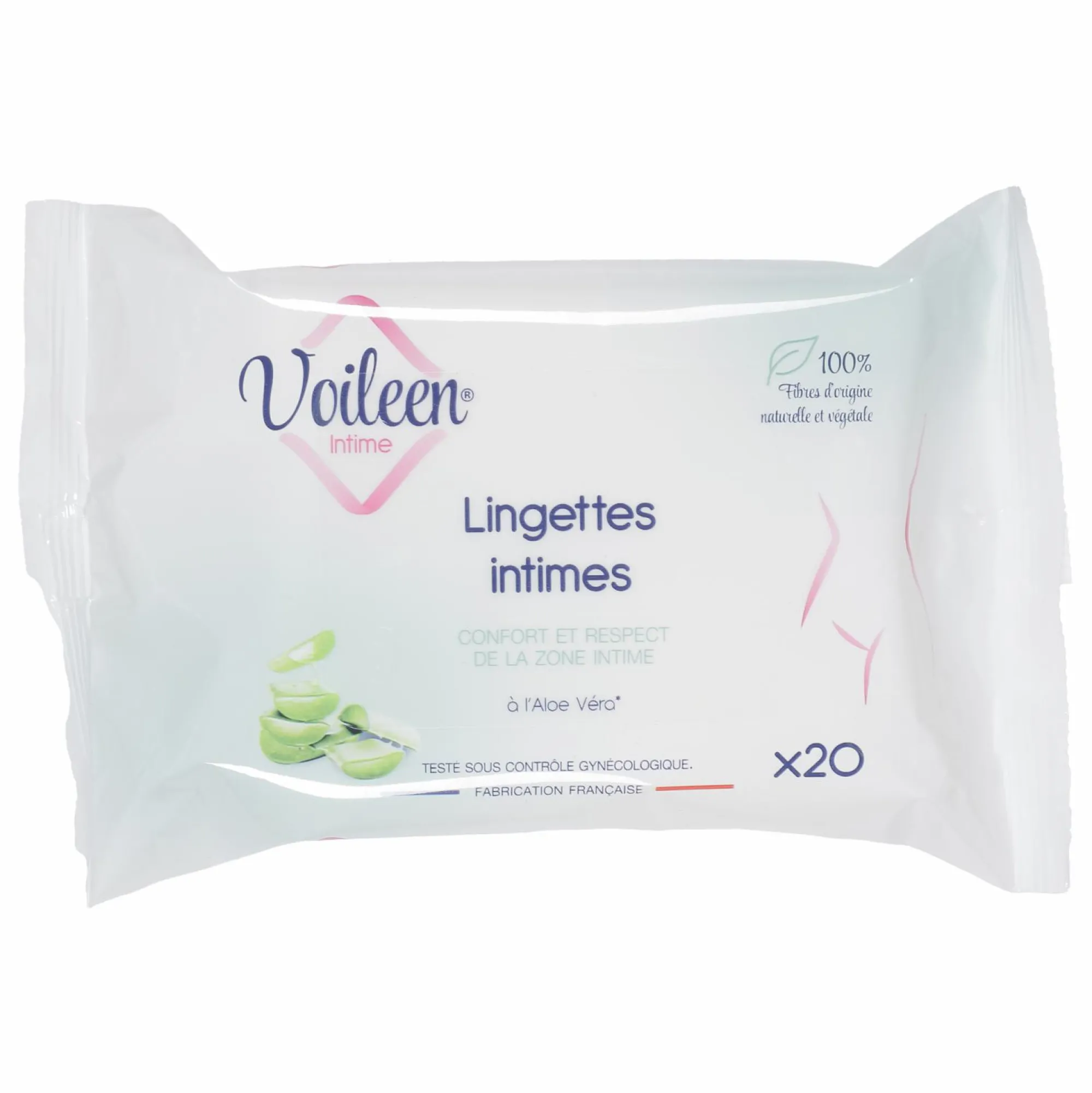 Hygiène|VOILEEN 20 lingettes intimes