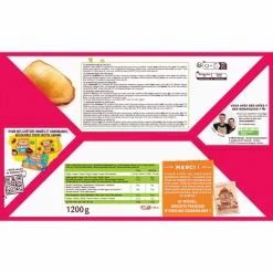 Épicerie Sucrée|Stokomani 48 madeleines nappées chocolat