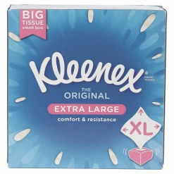 Hygiène|KLEENEX 40 mouchoirs extra large en boîte