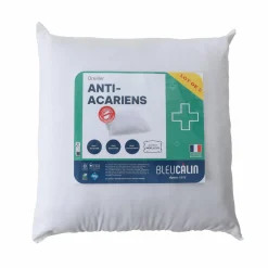 Linge De Chambre|BLEU CALIN 2 oreillers anti acariens