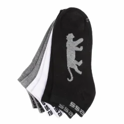 Chaussures Et Accessoires|Stokomani 3 paires de chaussettes basses Noir