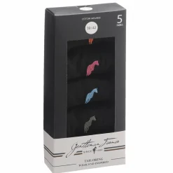 Chaussures Et Accessoires|GENTLEMAN FARMER 5 paires de chaussettes courtes brodées