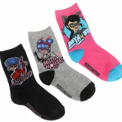 Sous-Vêtements Et Vêtements De Nuit|Chaussures Et Accessoires|MIRACULOUS 3 paires de chaussettes