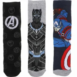 Sous-Vêtements Et Vêtements De Nuit|Chaussures Et Accessoires|AVENGERS 3 paires de chaussettes super héros