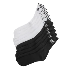 Chaussures Et Accessoires|AIRNESS 10 paires de chaussettes tennis blanches et noires