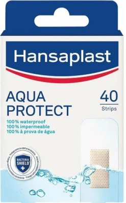 Santé Et Bien-Être|HANSAPLAST 40 pansements aqua protect waterproof