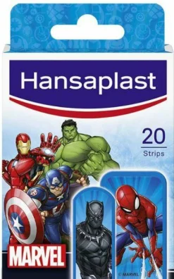 Santé Et Bien-Être|HANSAPLAST 20 pansements Avengers