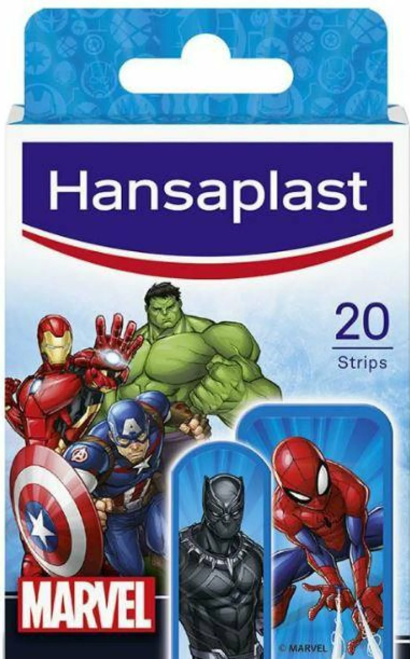 Santé Et Bien-Être|HANSAPLAST 20 pansements Avengers
