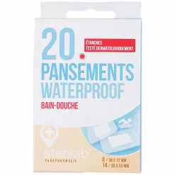 Santé Et Bien-Être|STERILAB 20 pansements waterproff