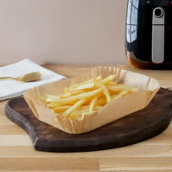 Cuisson Et Ustensiles|Stokomani 50 papiers de cuisson rectangulaires pour air fryer